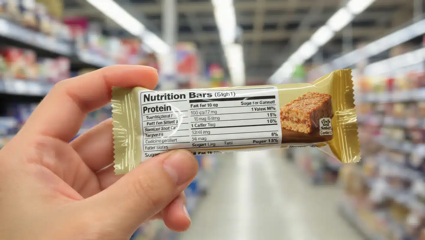healthy nutrition bars vs other snacks